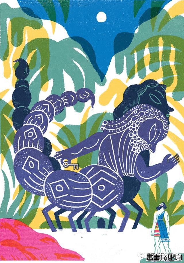 插画丨商业潮流扁平肌理插画，丰富鲜艳的色彩，奇思妙想的创作-33.jpg