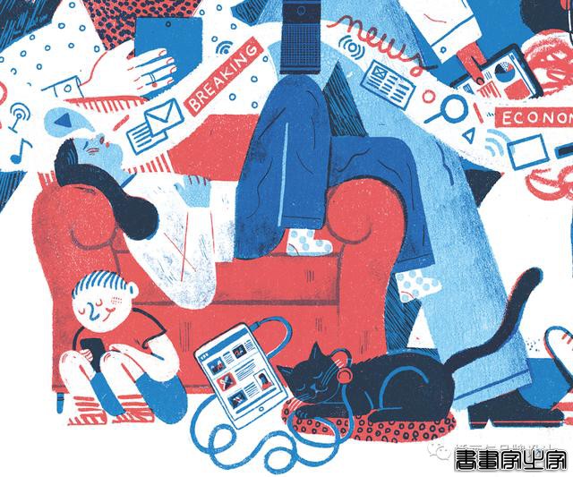 插画丨商业潮流扁平肌理插画，丰富鲜艳的色彩，奇思妙想的创作-61.jpg