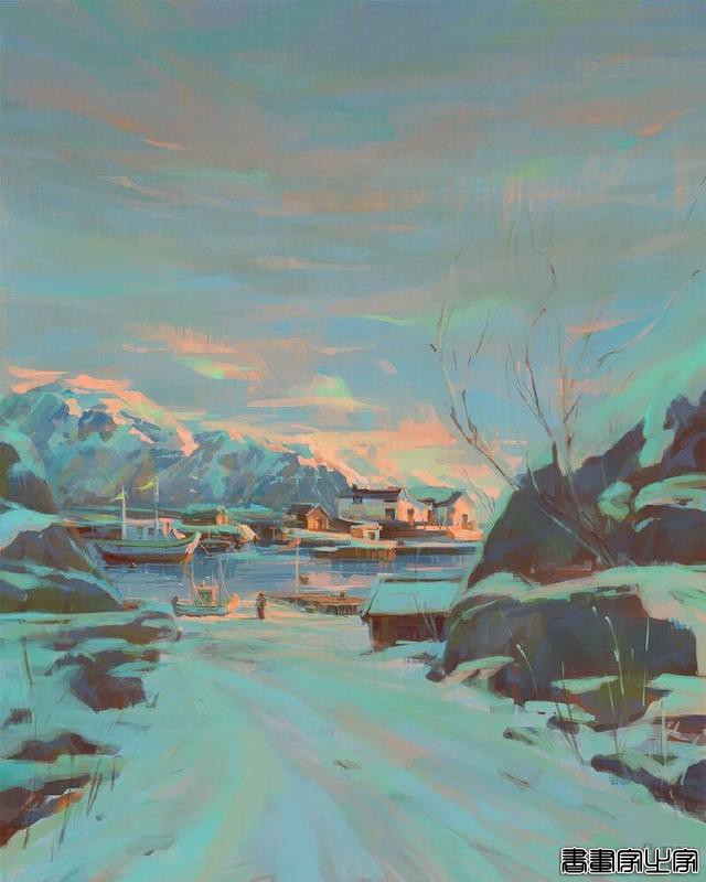 绚烂的色彩，对比鲜明的场景插画，Slawek Fedorczuk作品-6.jpg