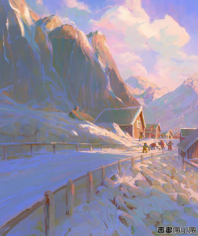 绚烂的色彩，对比鲜明的场景插画，Slawek Fedorczuk作品-8.jpg