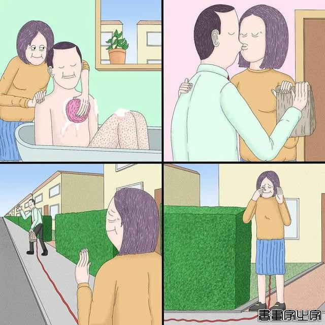 15组关于日常生活的荒诞插画，让人发笑的同时，也让人陷入沉思-4.jpg