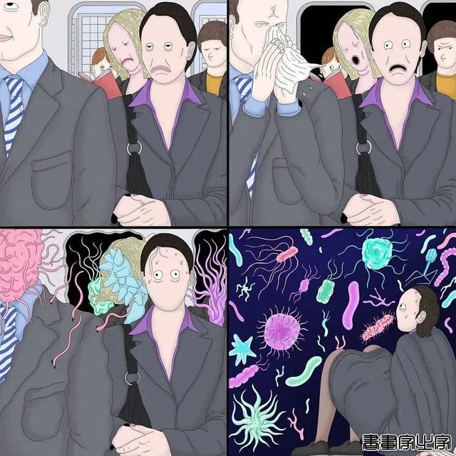 15组关于日常生活的荒诞插画，让人发笑的同时，也让人陷入沉思-7.jpg