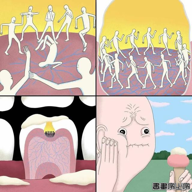 15组关于日常生活的荒诞插画，让人发笑的同时，也让人陷入沉思-10.jpg