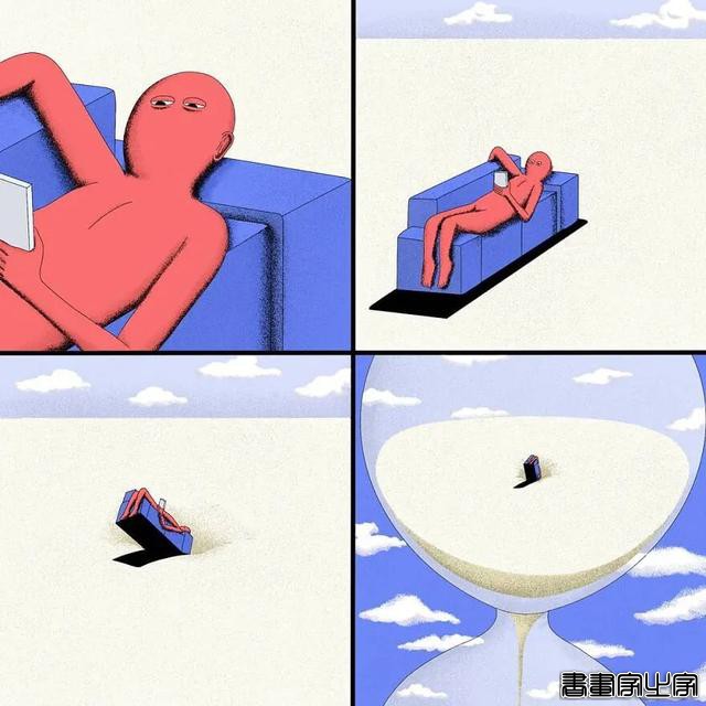 15组关于日常生活的荒诞插画，让人发笑的同时，也让人陷入沉思-14.jpg