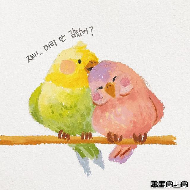 心都要被萌化了 油画棒也可以画出这么Q嫩的插画 爱了爱了-11.jpg
