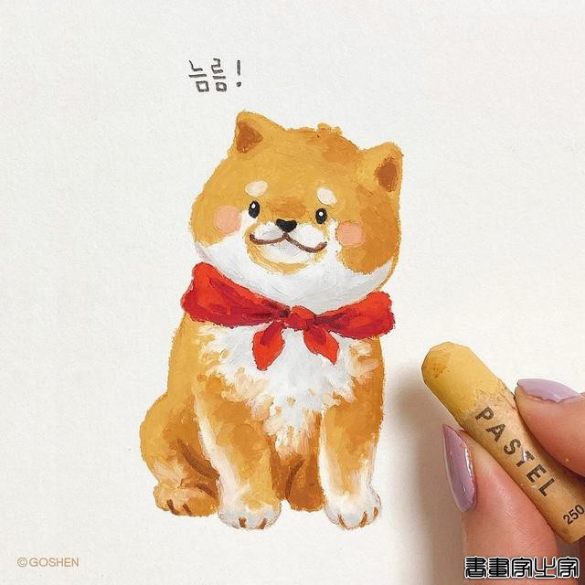 心都要被萌化了 油画棒也可以画出这么Q嫩的插画 爱了爱了-14.jpg