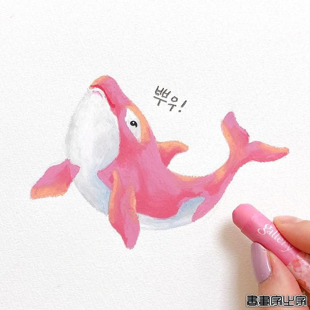 心都要被萌化了 油画棒也可以画出这么Q嫩的插画 爱了爱了-15.jpg
