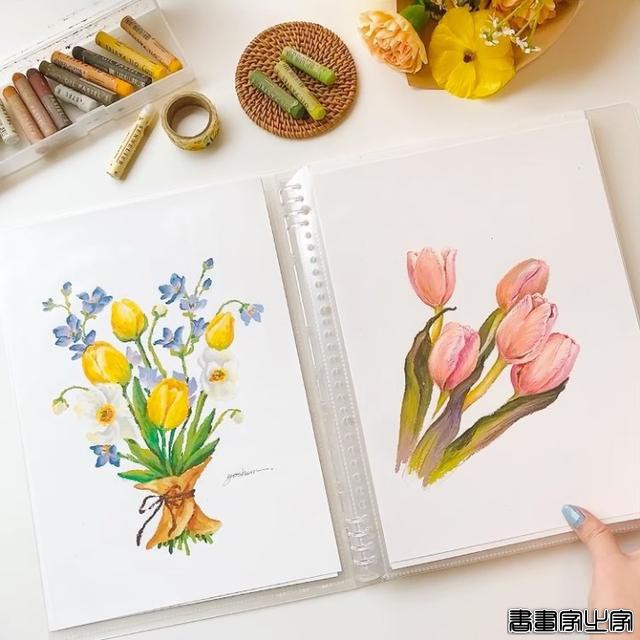 心都要被萌化了 油画棒也可以画出这么Q嫩的插画 爱了爱了-21.jpg