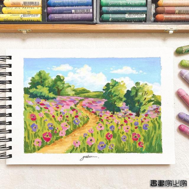 心都要被萌化了 油画棒也可以画出这么Q嫩的插画 爱了爱了-28.jpg