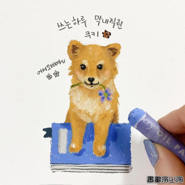 心都要被萌化了 油画棒也可以画出这么Q嫩的插画 爱了爱了-36.jpg