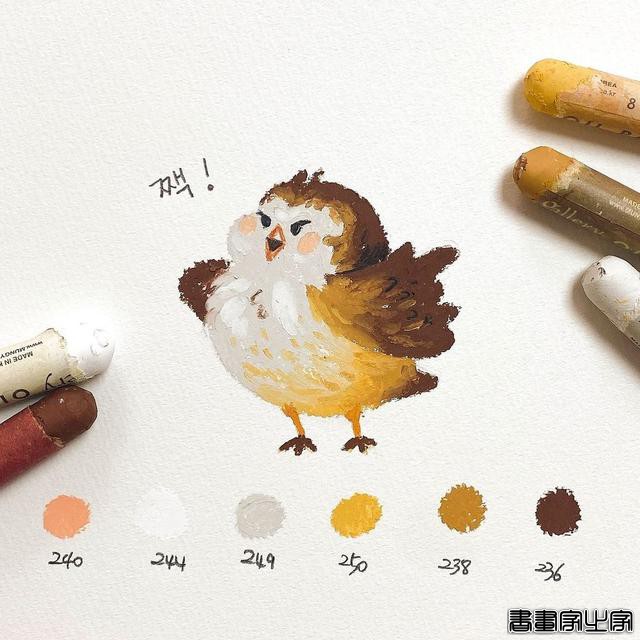 心都要被萌化了 油画棒也可以画出这么Q嫩的插画 爱了爱了-38.jpg