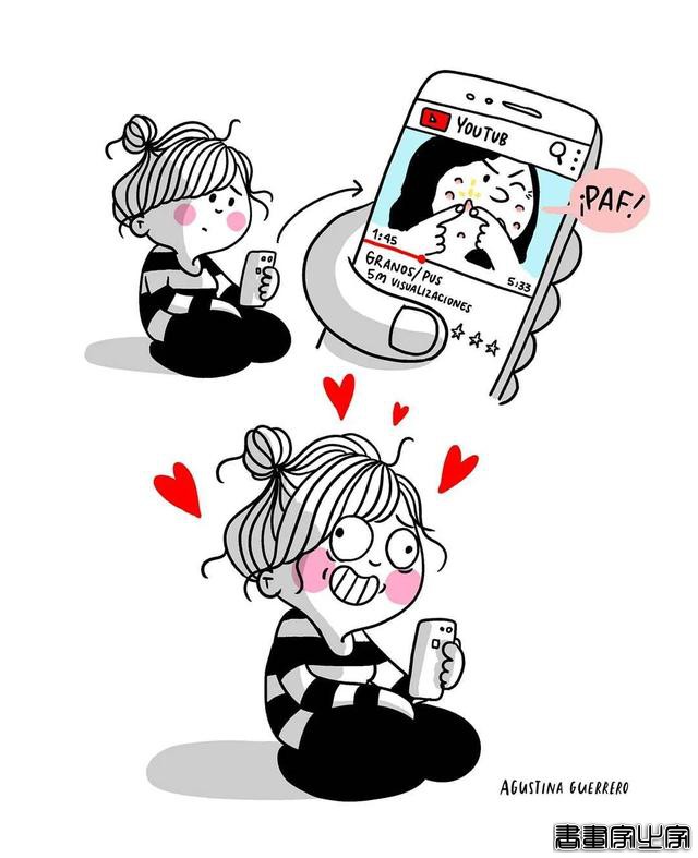 小姐姐的日常插画，不小心火遍27个国家后，被55万粉丝看得好上头-9.jpg