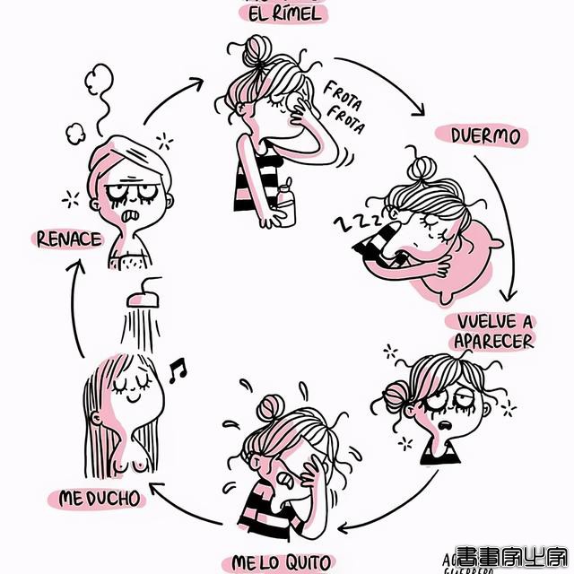 小姐姐的日常插画，不小心火遍27个国家后，被55万粉丝看得好上头-14.jpg