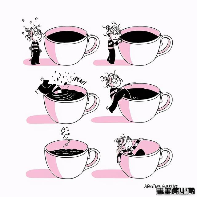 小姐姐的日常插画，不小心火遍27个国家后，被55万粉丝看得好上头-18.jpg