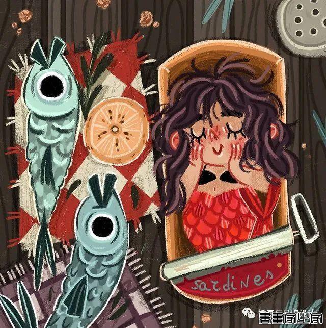 手绘丨超强肌理儿童插画，斑斓色彩的细节充满个性，无限放大都能找到精彩-5.jpg