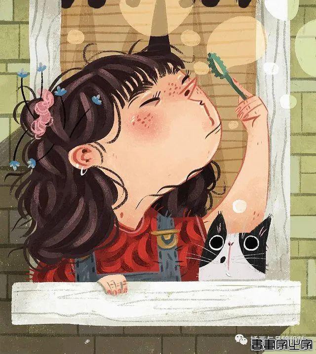 手绘丨超强肌理儿童插画，斑斓色彩的细节充满个性，无限放大都能找到精彩-13.jpg