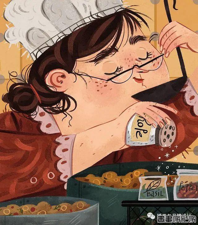 手绘丨超强肌理儿童插画，斑斓色彩的细节充满个性，无限放大都能找到精彩-16.jpg