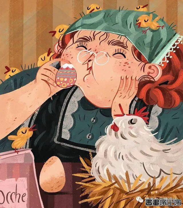 手绘丨超强肌理儿童插画，斑斓色彩的细节充满个性，无限放大都能找到精彩-14.jpg
