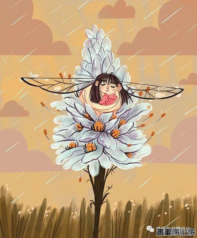 手绘丨超强肌理儿童插画，斑斓色彩的细节充满个性，无限放大都能找到精彩-54.jpg