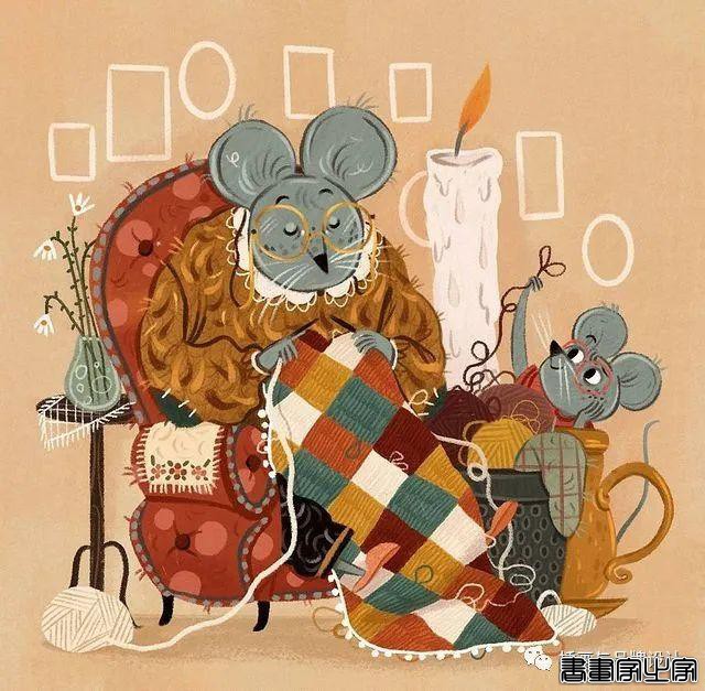 手绘丨超强肌理儿童插画，斑斓色彩的细节充满个性，无限放大都能找到精彩-58.jpg
