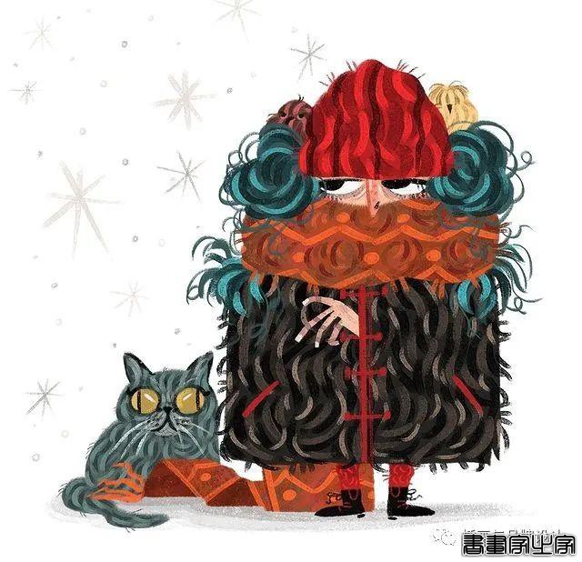 手绘丨超强肌理儿童插画，斑斓色彩的细节充满个性，无限放大都能找到精彩-67.jpg