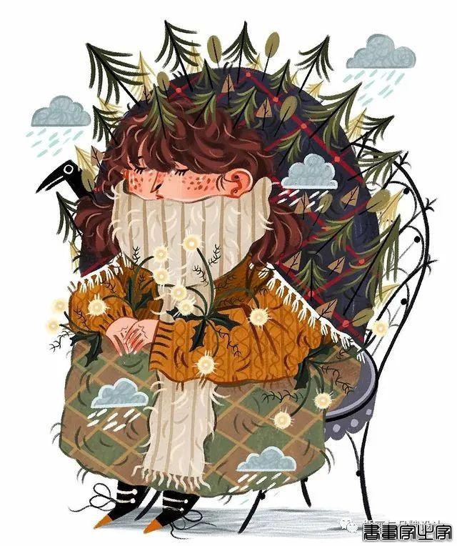 手绘丨超强肌理儿童插画，斑斓色彩的细节充满个性，无限放大都能找到精彩-71.jpg