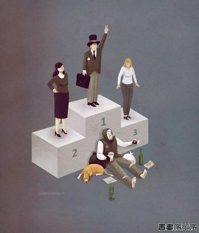 他用10年的时间，画下63幅经典的讽刺性插画，太值得收藏了-12.jpg