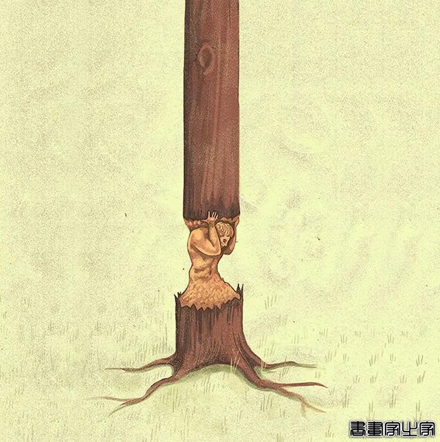 他用10年的时间，画下63幅经典的讽刺性插画，太值得收藏了-26.jpg