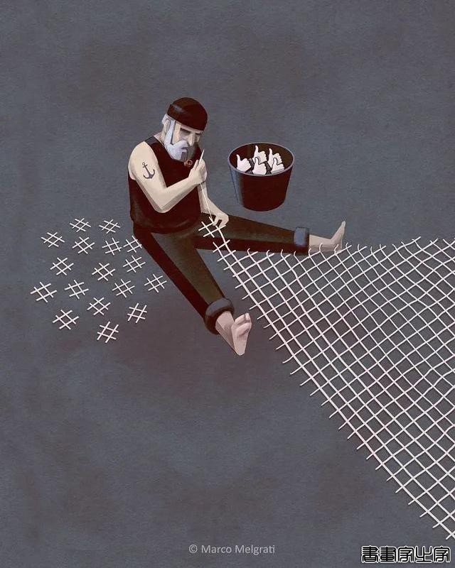 他用10年的时间，画下63幅经典的讽刺性插画，太值得收藏了-44.jpg