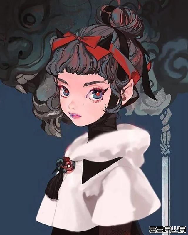 画师 popbanao 笔下的插画人物，形象生动-4.jpg