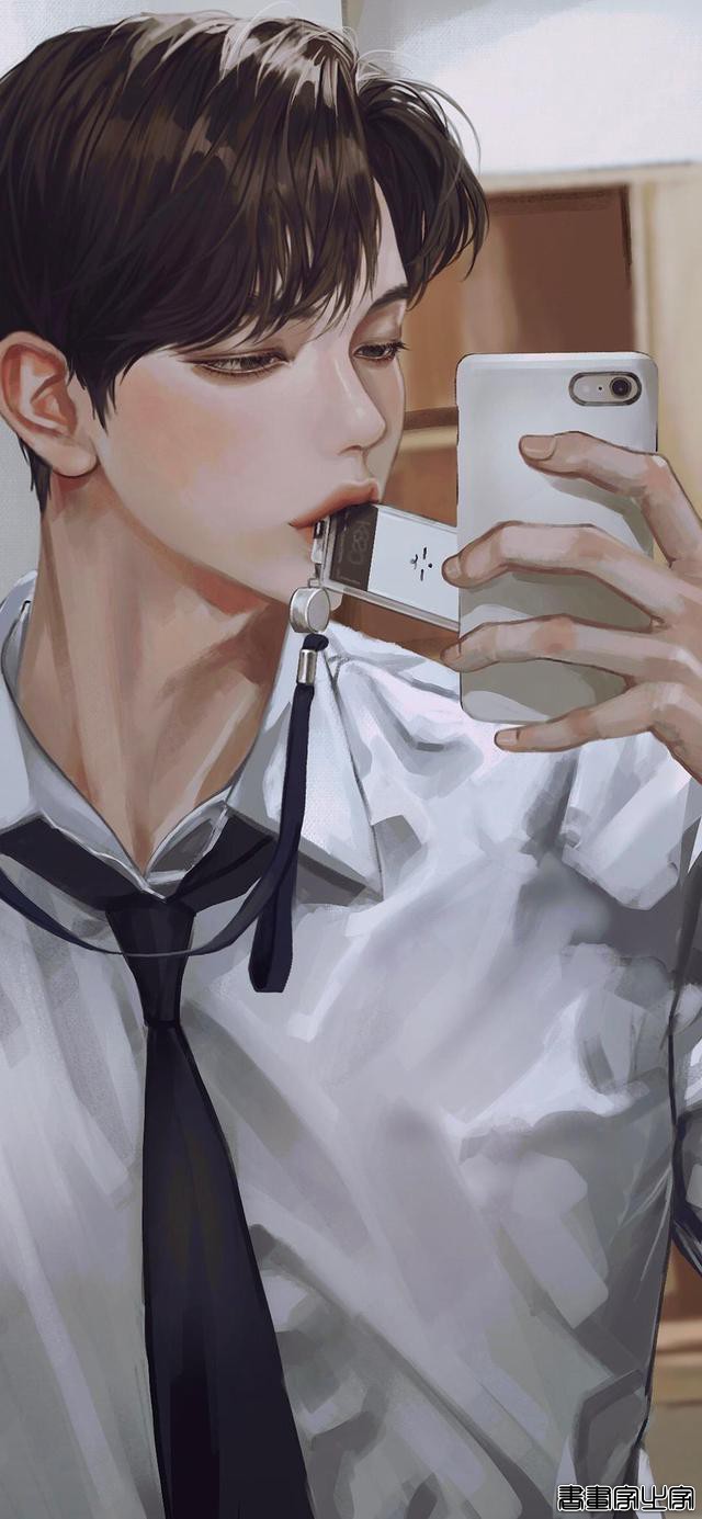 帅气的男生插画壁纸-8.jpg