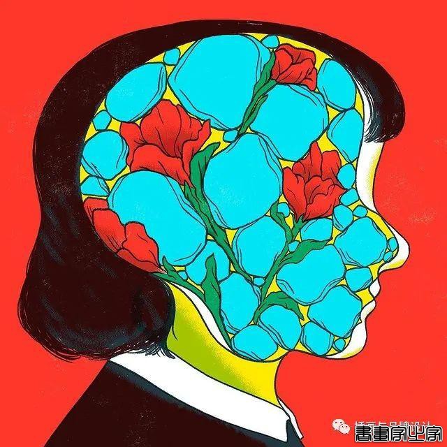 插画丨色彩碰撞下诞生的怪诞风插画，用三原色与黑色的百变搭配，造就神秘故事感-78.jpg