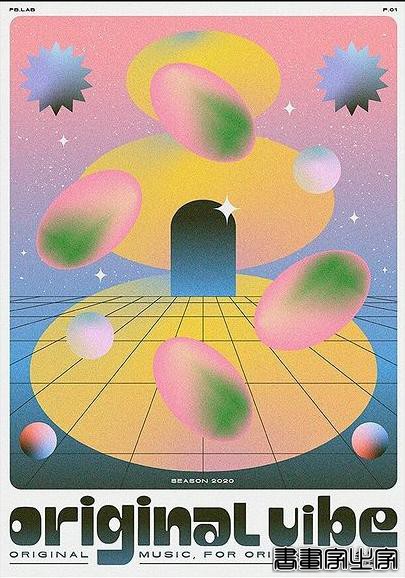 插画丨异域复古的海报设计，从排版到色彩展现了极强视觉冲击感-8.jpg