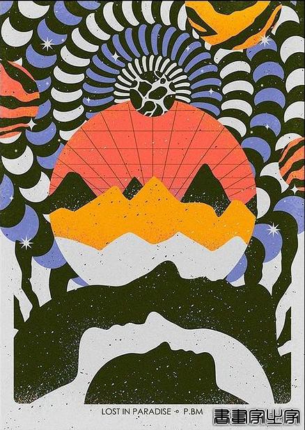 插画丨异域复古的海报设计，从排版到色彩展现了极强视觉冲击感-29.jpg