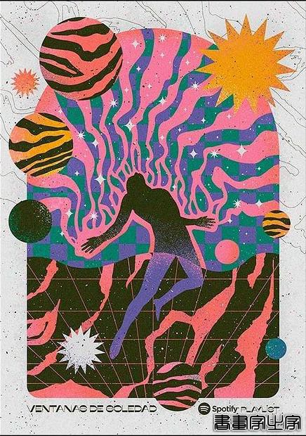 插画丨异域复古的海报设计，从排版到色彩展现了极强视觉冲击感-25.jpg
