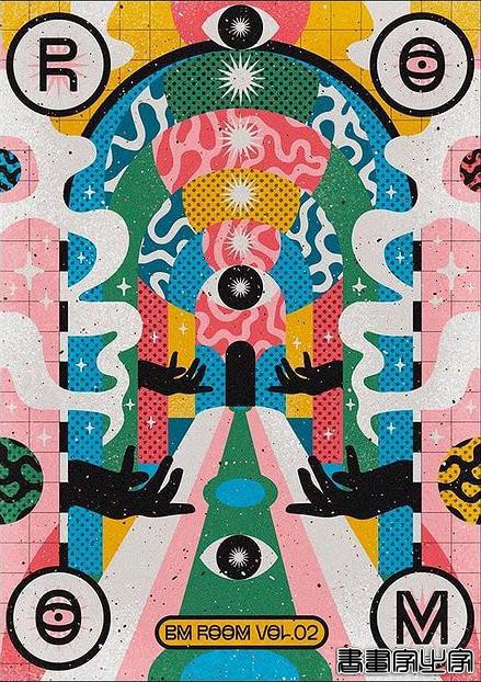 插画丨异域复古的海报设计，从排版到色彩展现了极强视觉冲击感-31.jpg