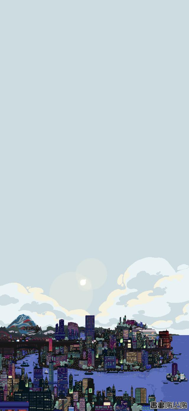 纯净像素风插画，就喜欢这种干干净净的壁纸-6.jpg