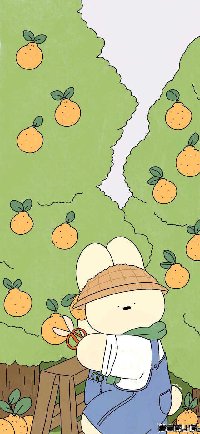 清新治愈卡通插画壁纸，成长就是温柔、克制、朴素-6.jpg