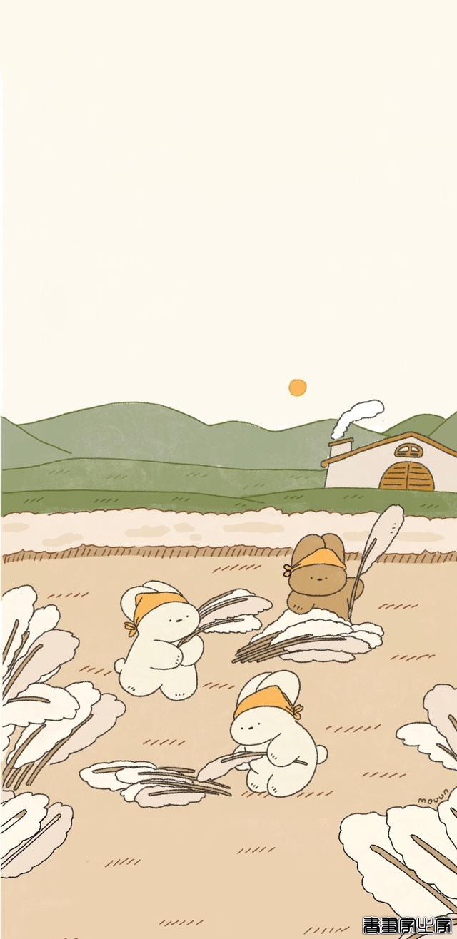 清新治愈卡通插画壁纸，成长就是温柔、克制、朴素-7.jpg
