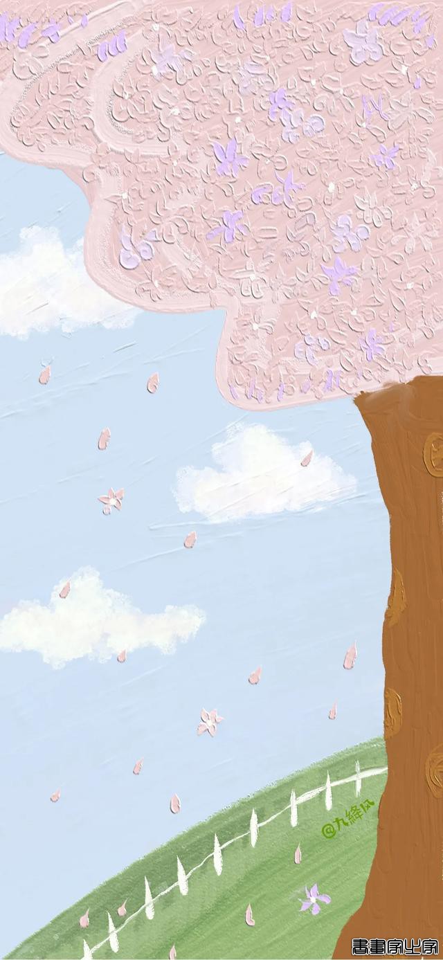 小清新春日插画壁纸，超级养眼-6.jpg