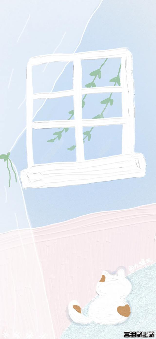 小清新春日插画壁纸，超级养眼-11.jpg