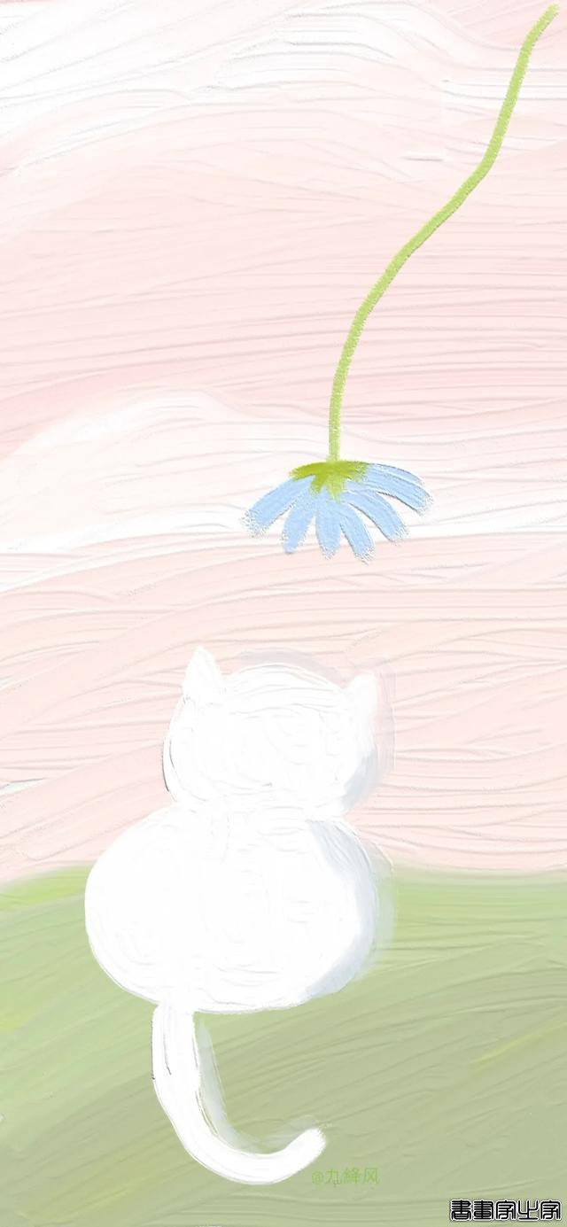 小清新春日插画壁纸，超级养眼-21.jpg