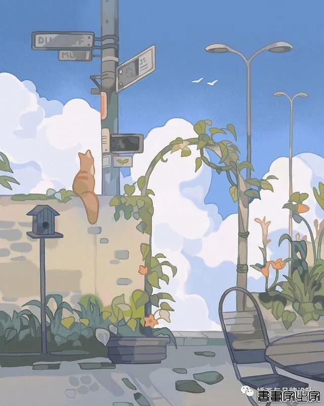 插画丨独专个人系列风格的插画，用清爽的色彩将复古、奇幻道尽-14.jpg