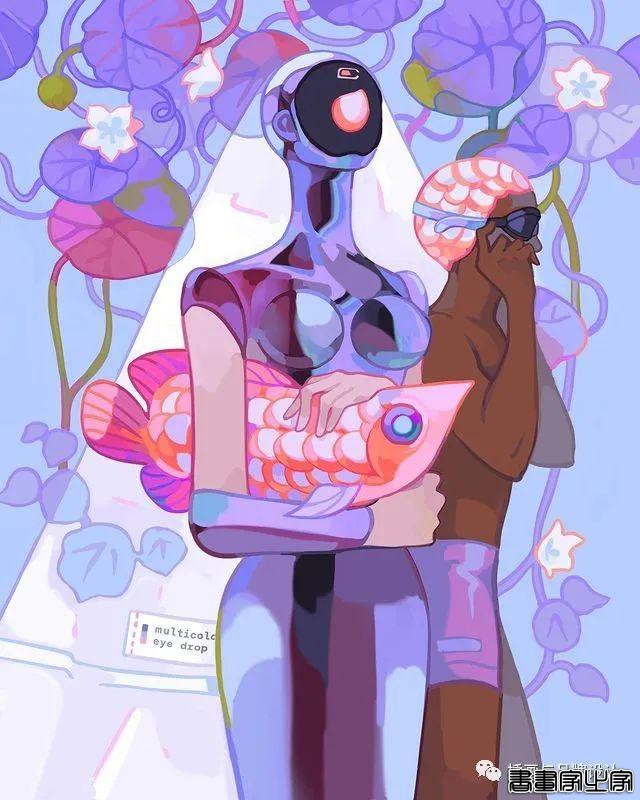 插画丨独专个人系列风格的插画，用清爽的色彩将复古、奇幻道尽-20.jpg