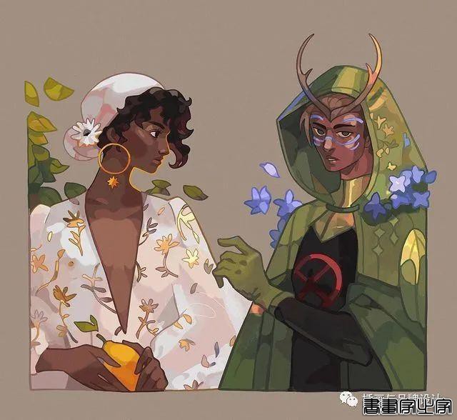 插画丨独专个人系列风格的插画，用清爽的色彩将复古、奇幻道尽-52.jpg