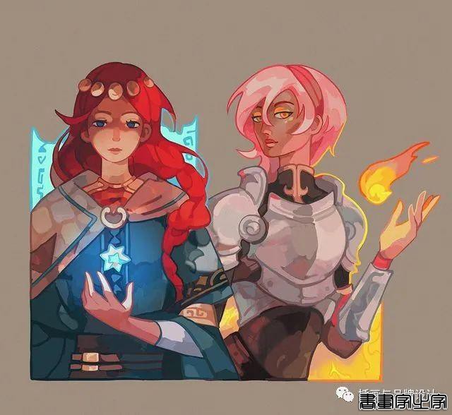 插画丨独专个人系列风格的插画，用清爽的色彩将复古、奇幻道尽-53.jpg
