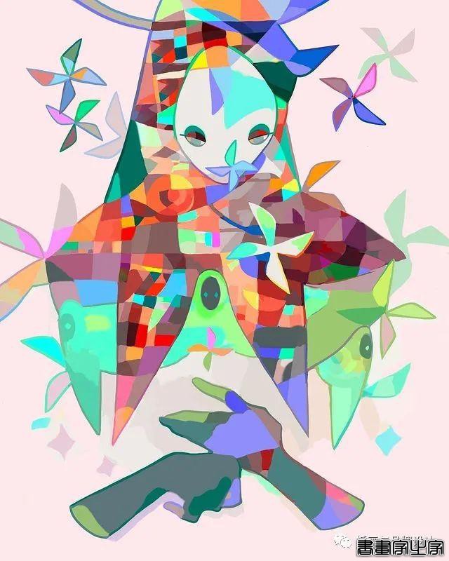 插画丨独专个人系列风格的插画，用清爽的色彩将复古、奇幻道尽-58.jpg