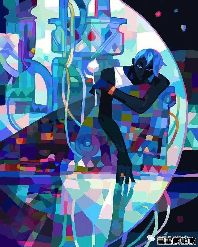 插画丨独专个人系列风格的插画，用清爽的色彩将复古、奇幻道尽-59.jpg