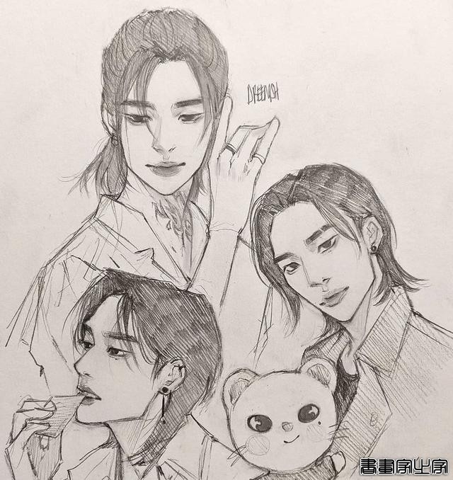 手绘人物快速表现 插画风 简单几笔就跃然纸上-7.jpg
