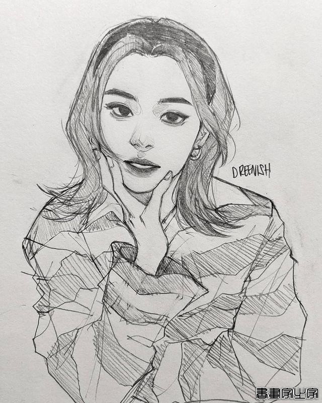 手绘人物快速表现 插画风 简单几笔就跃然纸上-20.jpg
